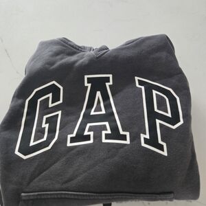 GAP Kid's Charcoal Logo Sweatshirt Size M